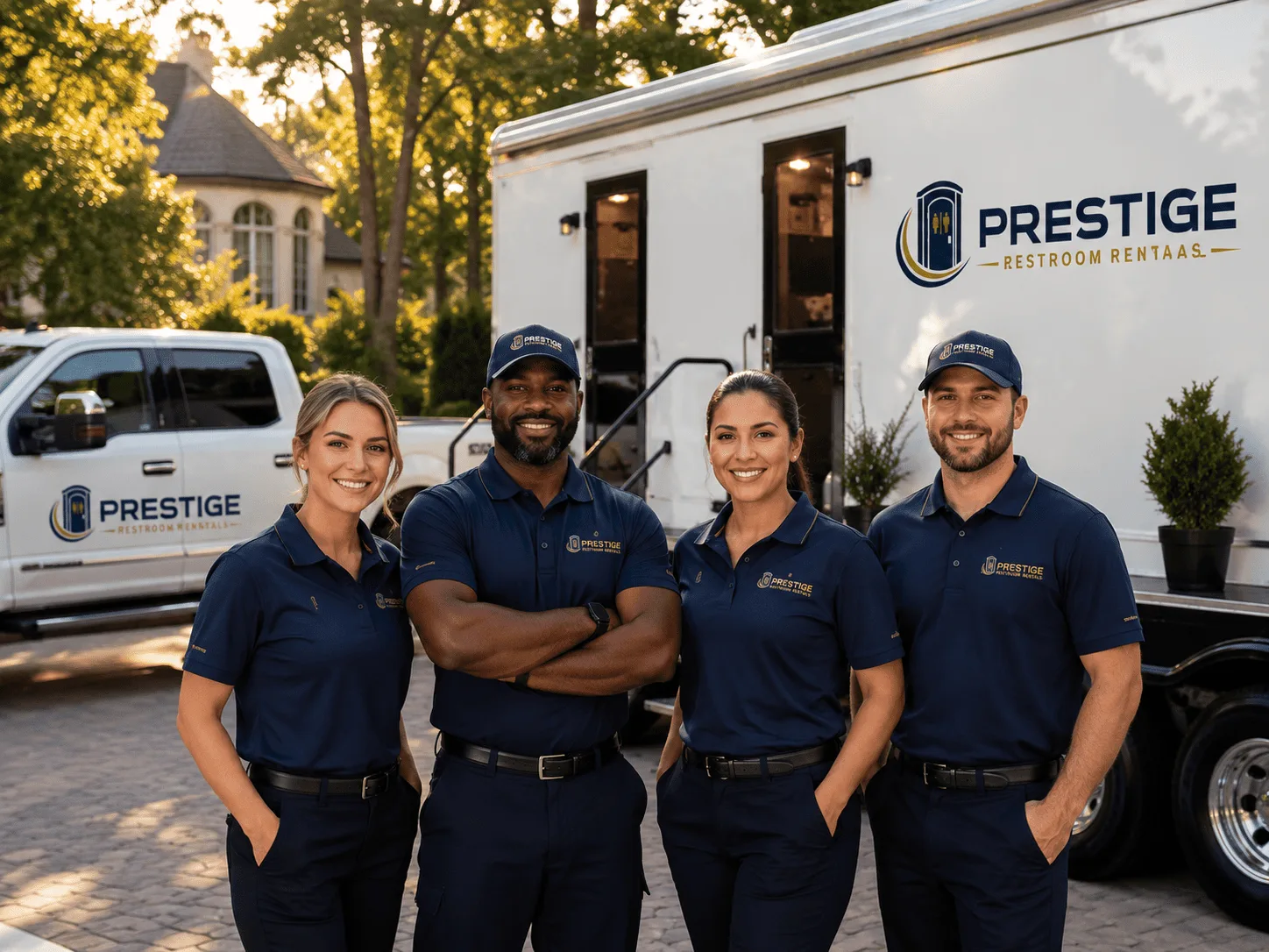 Trusted Luxury Portable Restrooms company in Neapolis, OH